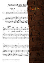 Load image into Gallery viewer, Fischer, Helene: Maria durch ein Dornwald ging - Sheet Music Download
