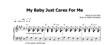 Load image into Gallery viewer, Simone, Nina: My Baby Just Cares for Me - Sheet Music Download
