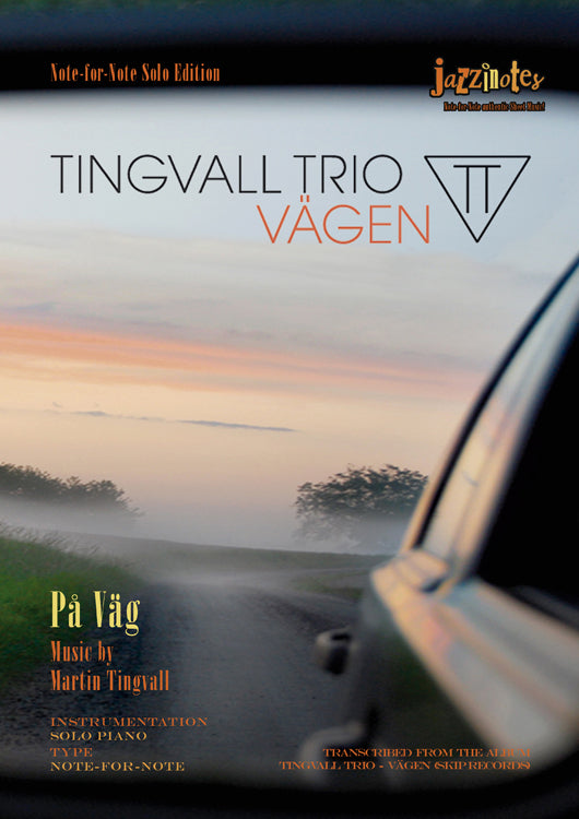 Tingvall Trio / Martin Tingvall: På Väg - Musiknoten Download