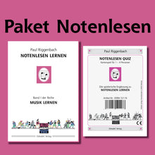 Load image into Gallery viewer, Riggenbach, Paul: Paket Notenlesen (German Books)
