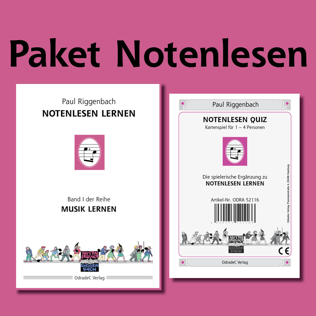 Riggenbach, Paul: Paket Notenlesen