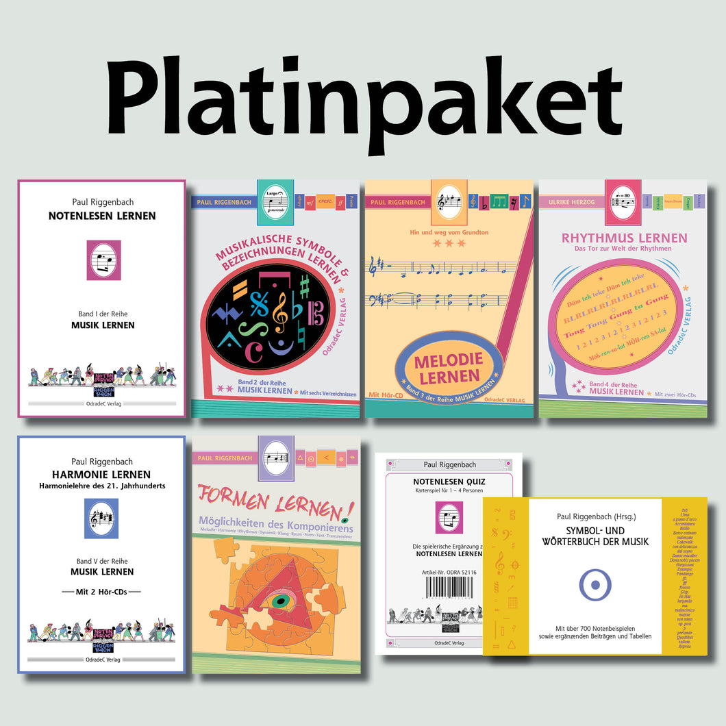 Riggenbach, Paul (Hrsg.): Platinpaket Musik lernen