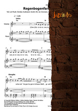 Lade das Bild in den Galerie-Viewer, Ott, Kerstin: Regenbogenfarben - Musiknoten Download
