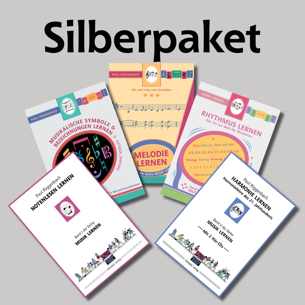 Riggenbach, Paul (Hrsg.): Silberpaket Musik lernen (German Books)