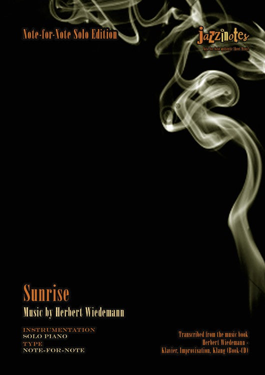 Wiedemann, Herbert: Sunrise - Sheet Music Download