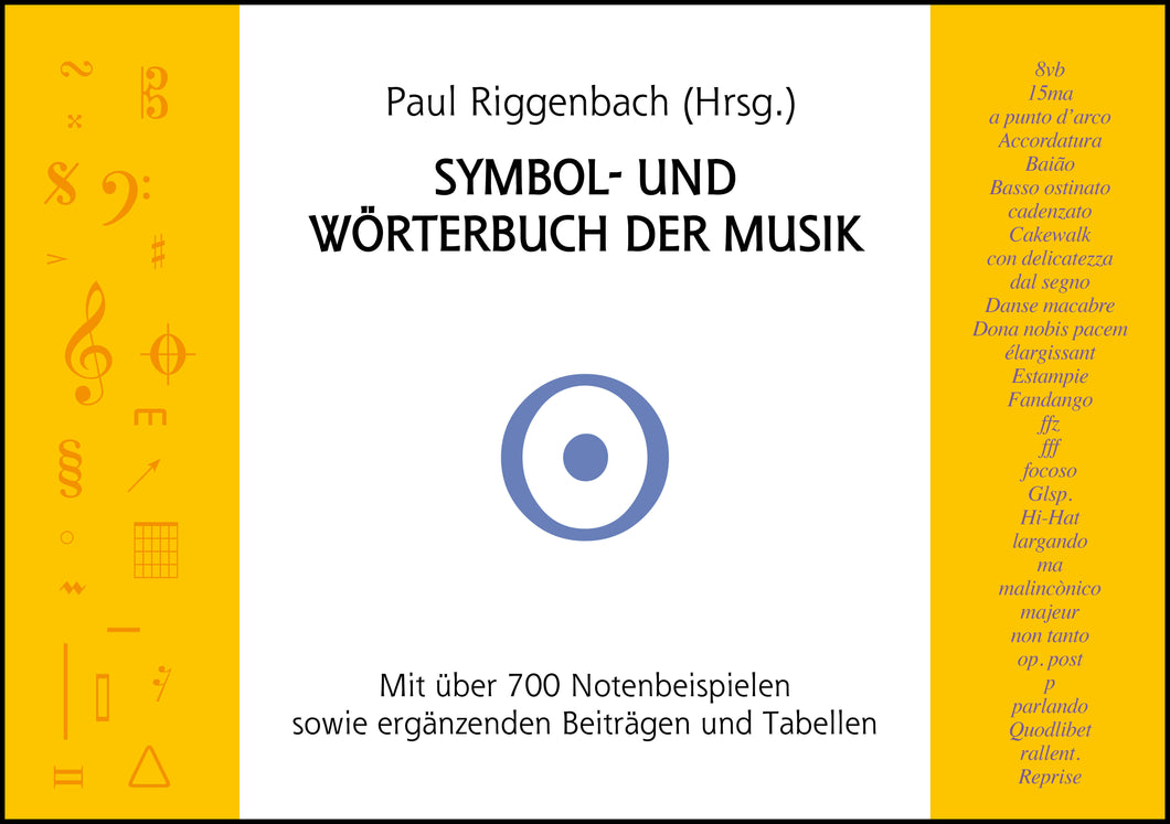 Riggenbach, Paul (Hrsg.): Symbol- und Wörterbuch der Musik (German Book)
