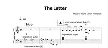 Load image into Gallery viewer, Booker T. &amp; the MG´s: The Letter - Sheet Music Download
