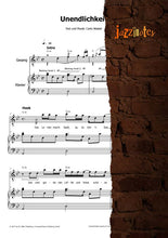 Load image into Gallery viewer, Cro: Unendlichkeit, Simplified Version - Sheet Music Download
