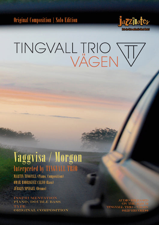 Tingvall Trio: Vaggvisa / Morgon - Musiknoten Download