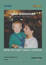 Load image into Gallery viewer, Giesinger, Max: Wenn sie tanzt - Sheet Music Download
