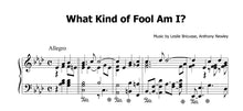 Lade das Bild in den Galerie-Viewer, Nero, Peter: What Kind of Fool Am I? - Musiknoten Download
