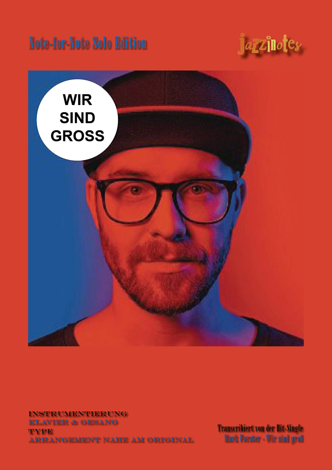 Forster, Mark: Wir sind gross - Sheet Music Download