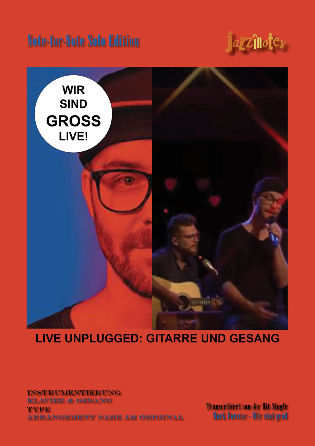 Forster, Mark: Wir sind gross (Live) - Sheet Music Download