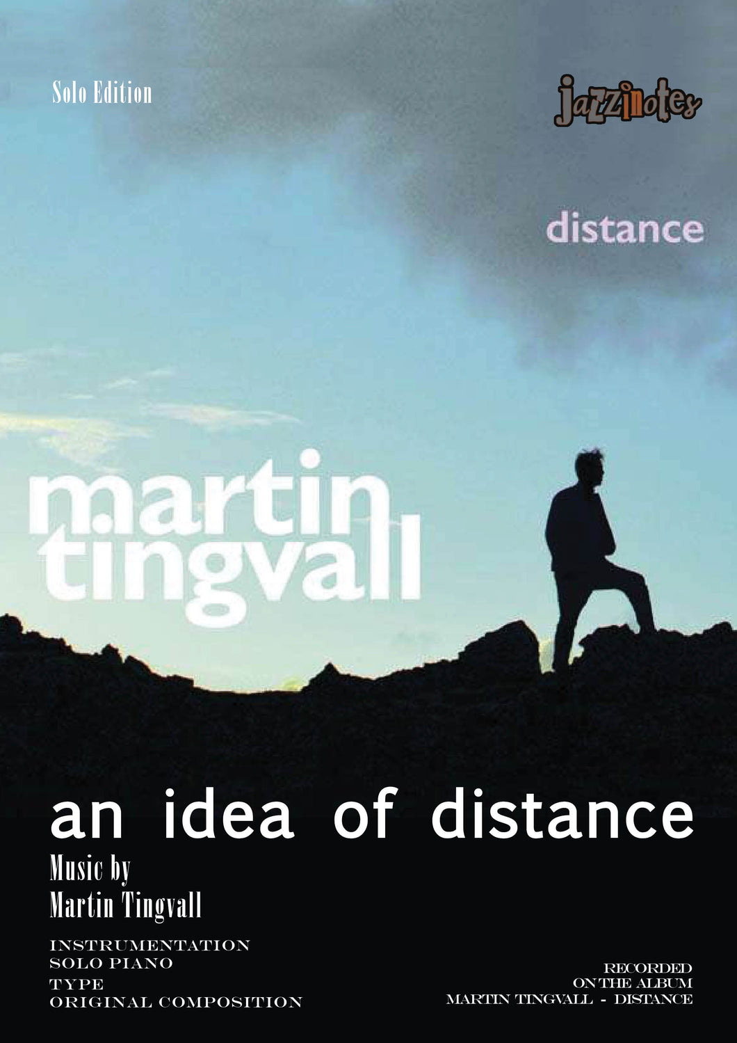 Tingvall, Martin: an idea of distance - Sheet Music Download