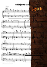 Load image into Gallery viewer, Tingvall, Martin: en stjärna faller - Sheet Music Download
