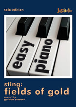 Lade das Bild in den Galerie-Viewer, easy piano: Fields Of Gold - Musiknoten Download
