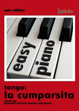 Lade das Bild in den Galerie-Viewer, easy piano: La Cumparsita - Musiknoten Download

