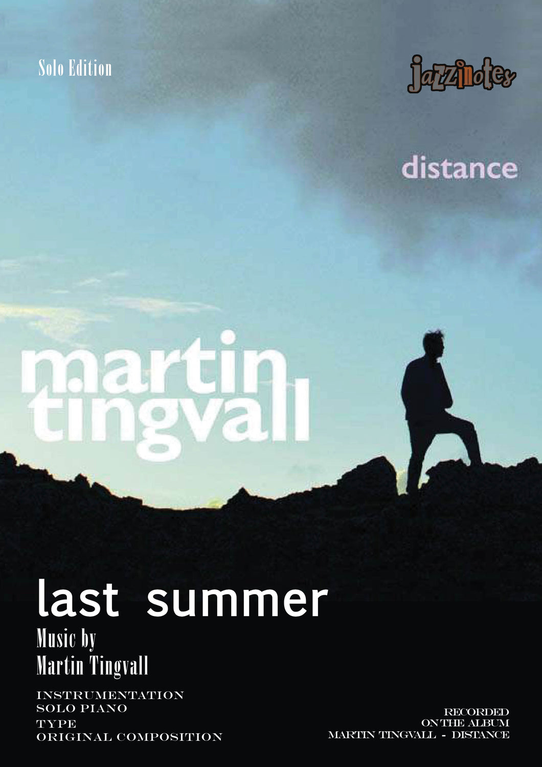 Tingvall, Martin: last summer - Sheet Music Download